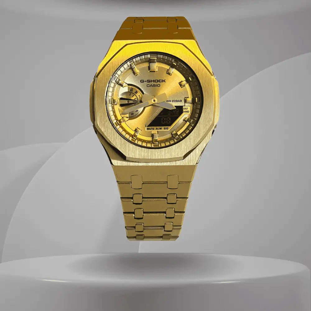 Montre CasiOak Custom – Full Gold