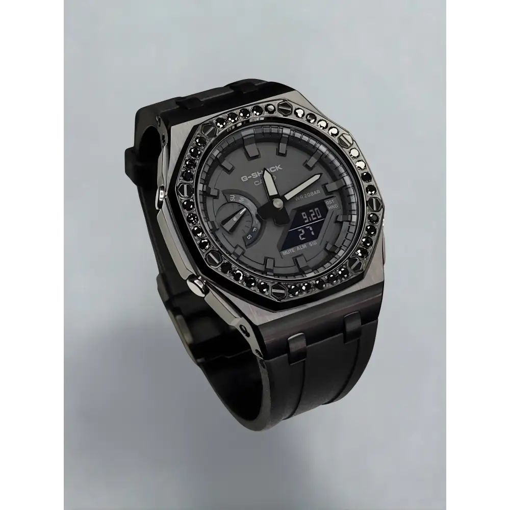 Montre CasiOak Custom – Diamond Deep Black