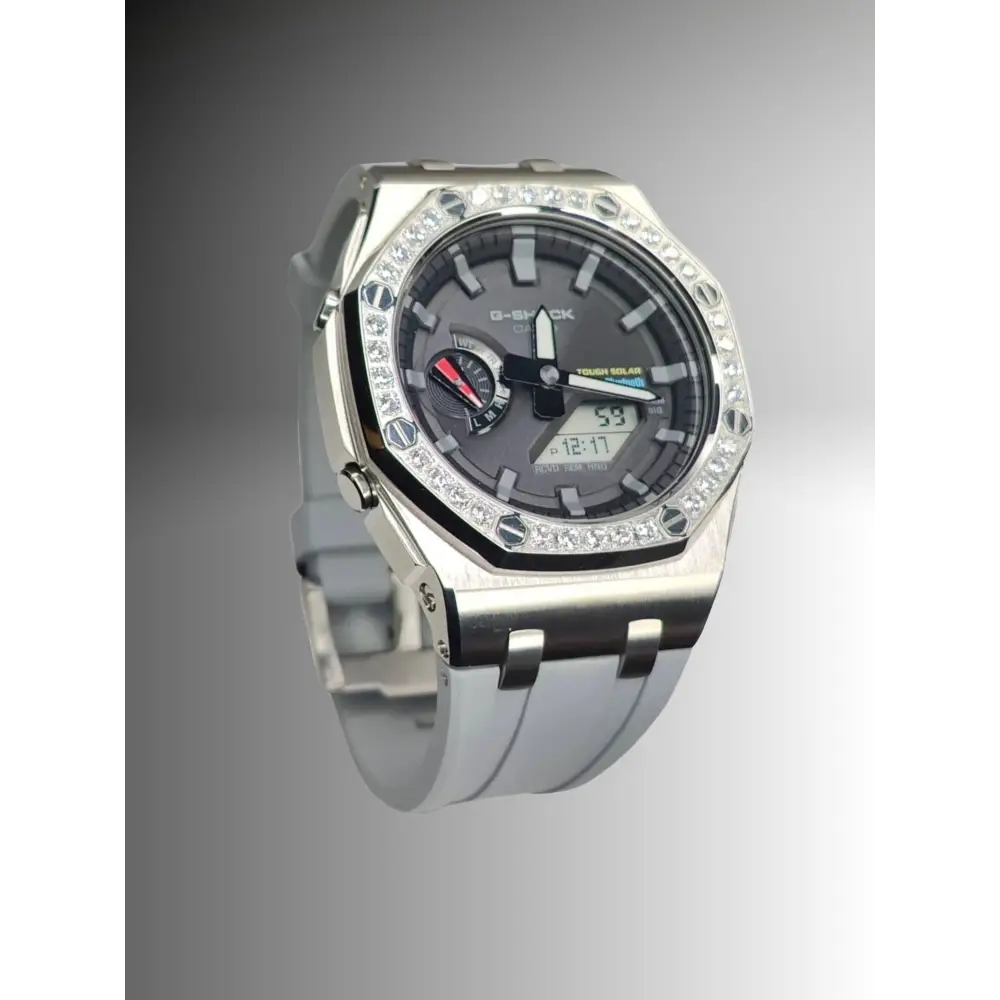 Montre CasiOak Custom – Diamond Royal Grey Bluetooth