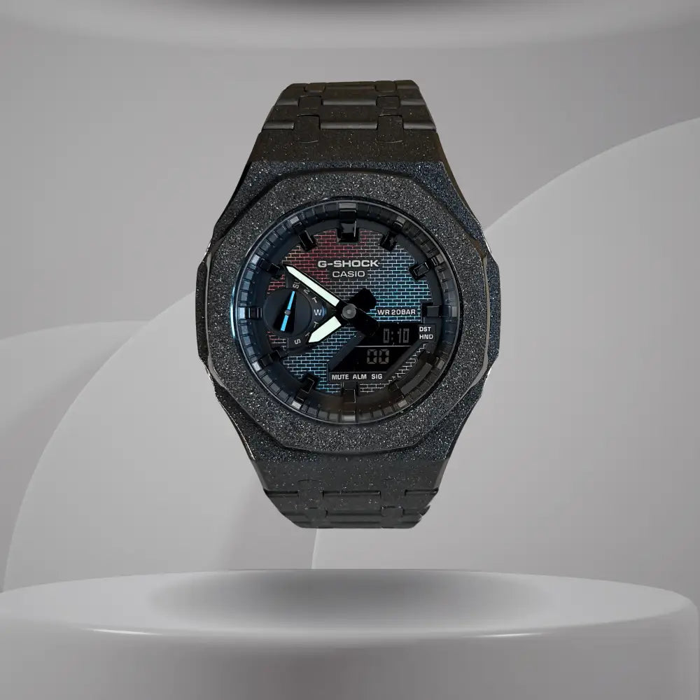 Montre CasiOak Custom – Black Frosted