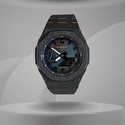 Montre CasiOak Custom – Black Frosted