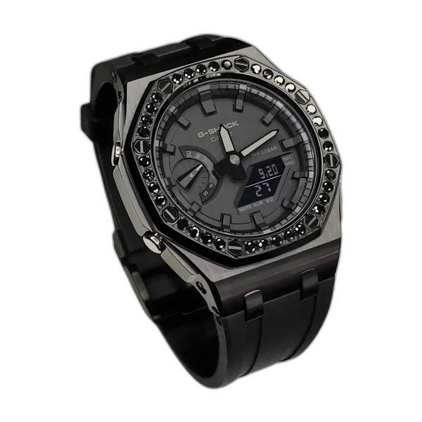 Montre CasiOak Custom – Diamond Deep Black