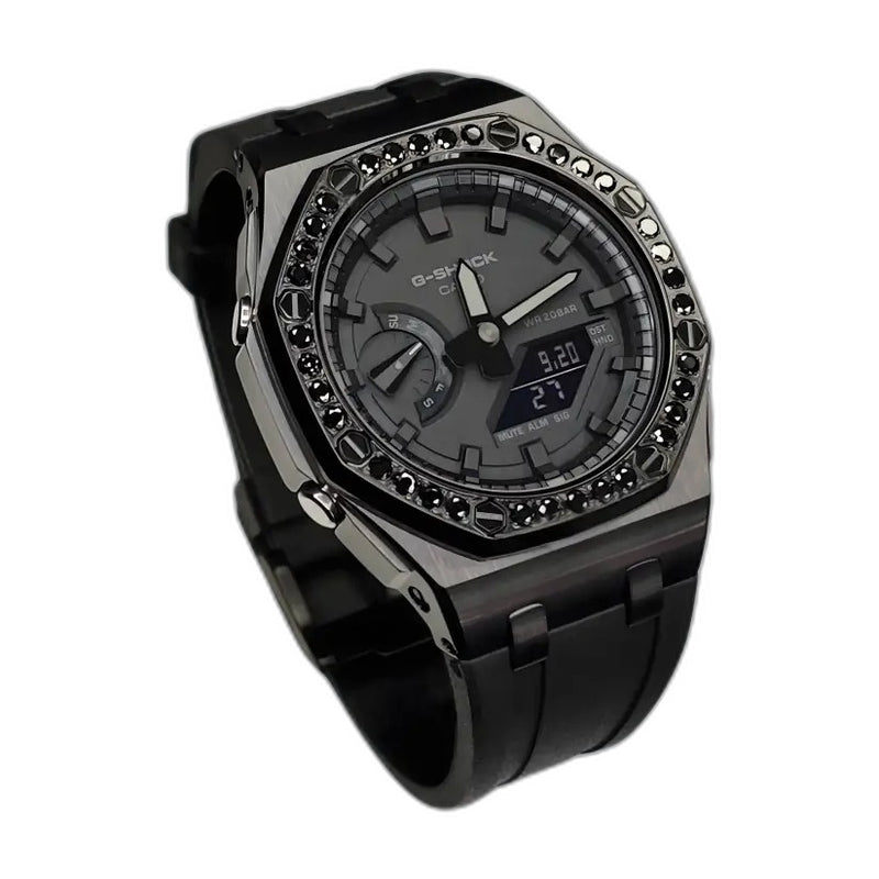 Montre CasiOak Custom – Diamond Deep Black