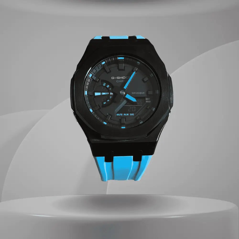 Montre CasiOak Custom – Black Blue