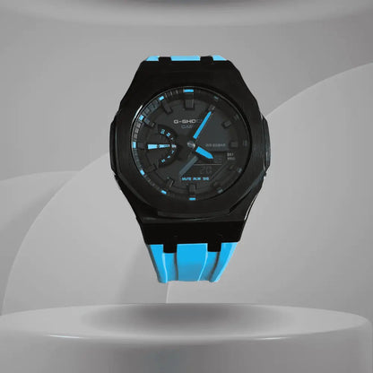 Montre CasiOak Custom – Black Blue