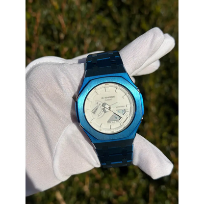 Montre CasiOak Custom – Dark Blue White