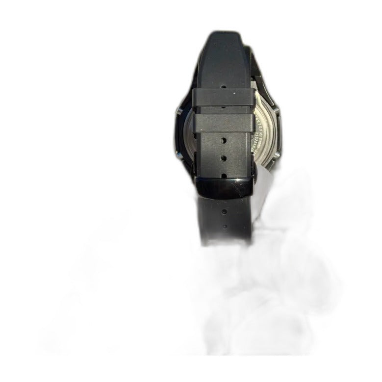 Montre CasiOak Custom Full Black Bluetooth Solar – mod G-Shock GAB-2100, vue 3
