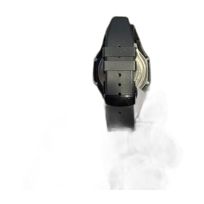 Montre CasiOak Custom Full Black Bluetooth Solar – mod G-Shock GAB-2100, vue 3