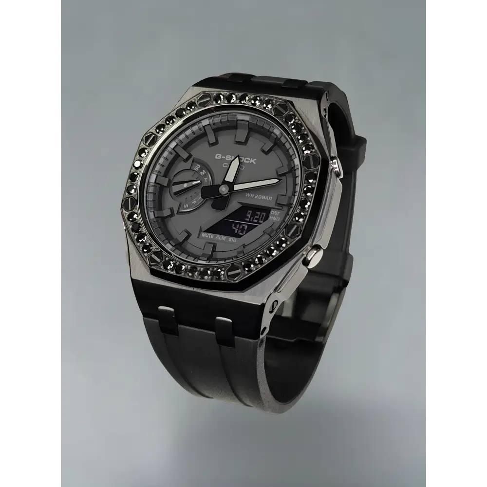 Montre CasiOak Custom – Diamond Deep Black