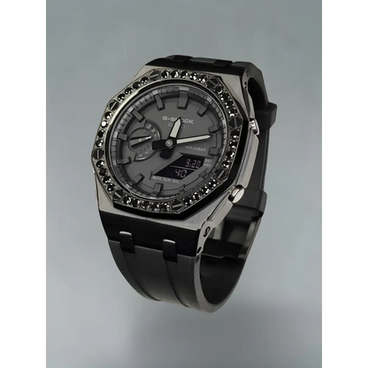 Montre CasiOak Custom – Diamond Deep Black