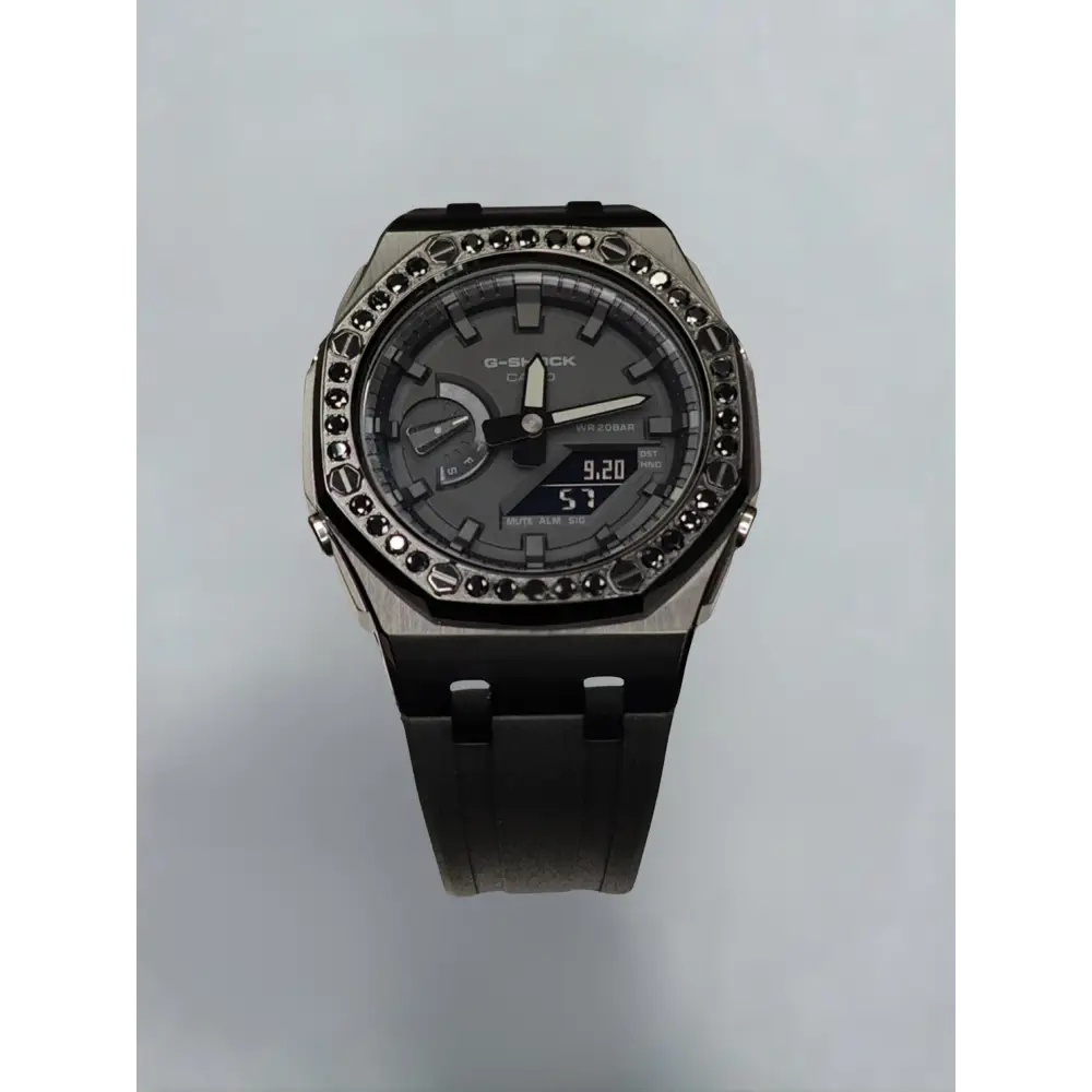 Montre CasiOak Custom – Diamond Deep Black