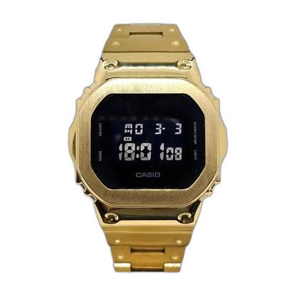Montre CasiOak Custom Black Gold - – mod G-Shock DW-5600, vue 1