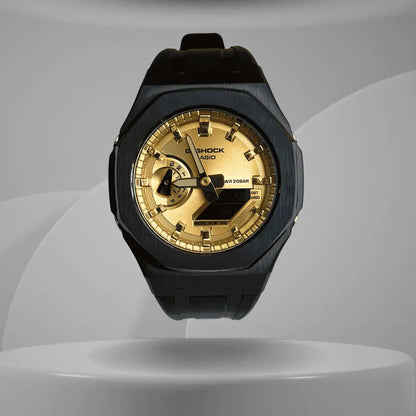 Montre CasiOak Custom – Black Gold