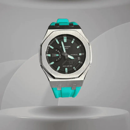 Montre CasiOak Custom – Blue Green