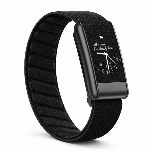 Bracelet WhoopPro — Being Late Black