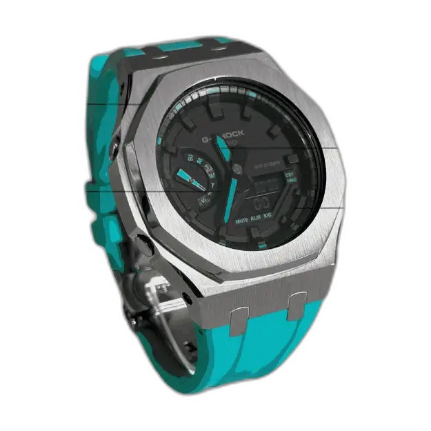 Montre CasiOak Custom – Sky Blue