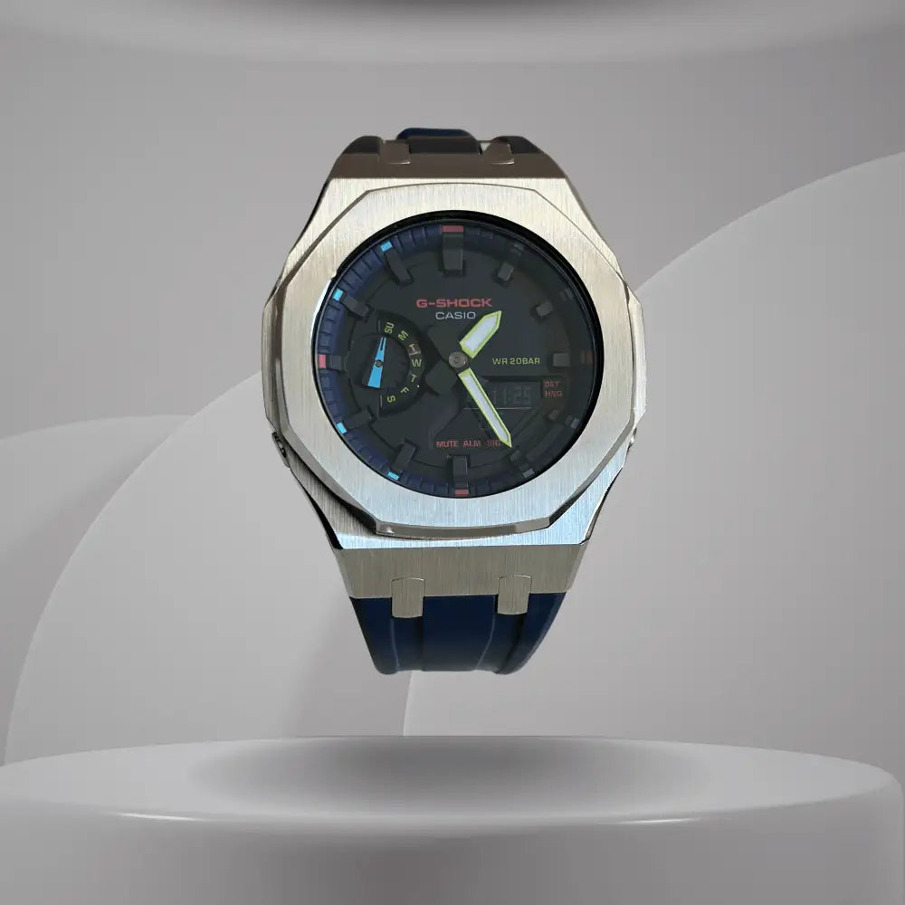 Montre CasiOak Custom – Purple Blue