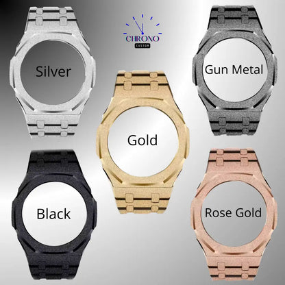 Montre CasiOak Custom – Full Gold Frosted
